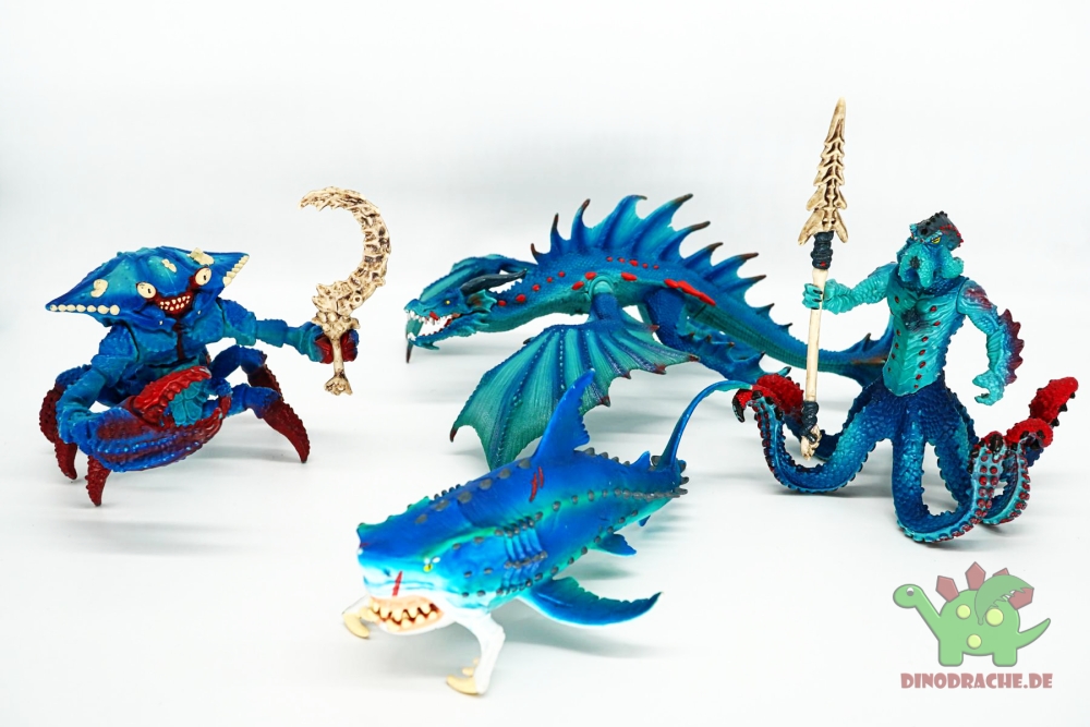 Schleich Eldrador Wasser-Welt Bundle - 42495 + 42449 + 42453 + 70140